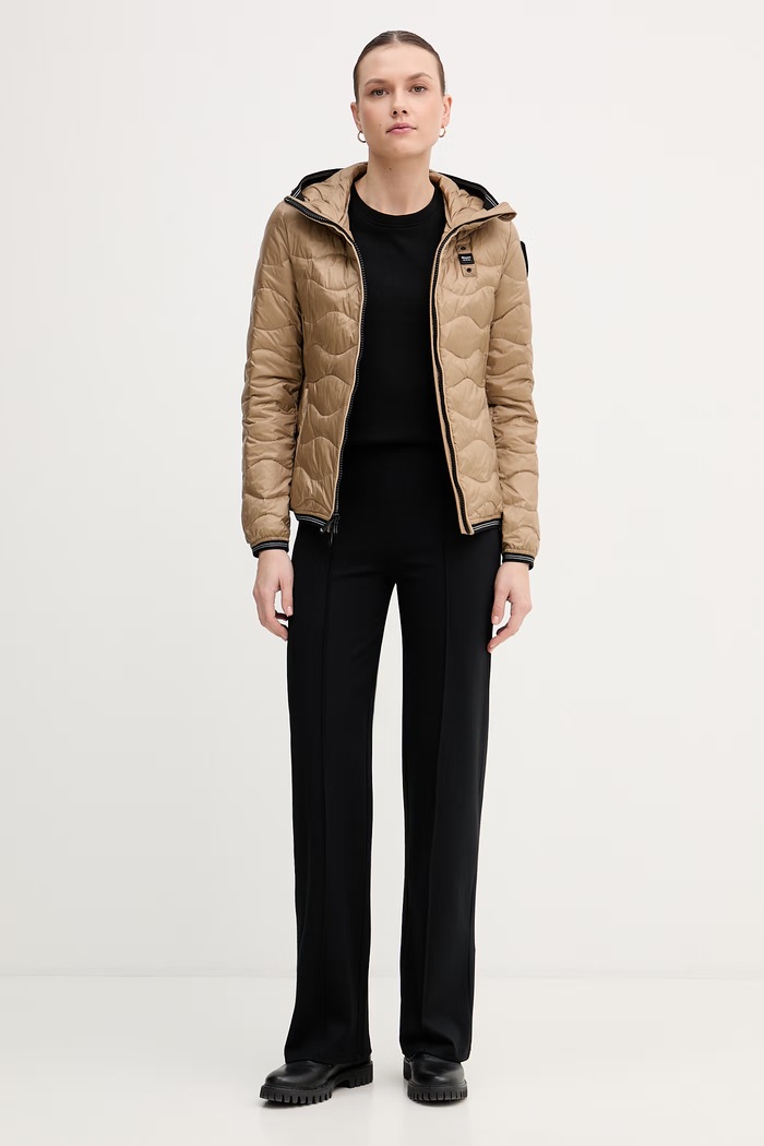 Blauer geacă de puf LAVAL BLDC03169 bej SS26