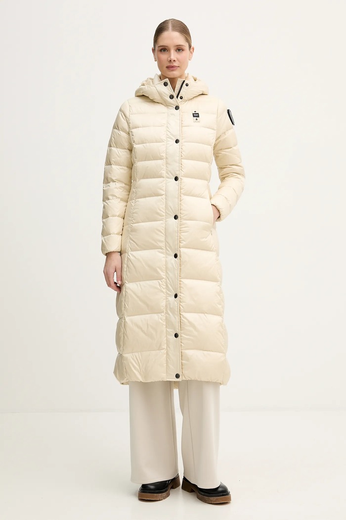 Blauer piumino ANITA foderato beige BLDK03101