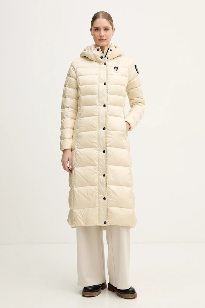 Blauer piumino ANITA foderato beige BLDK03101