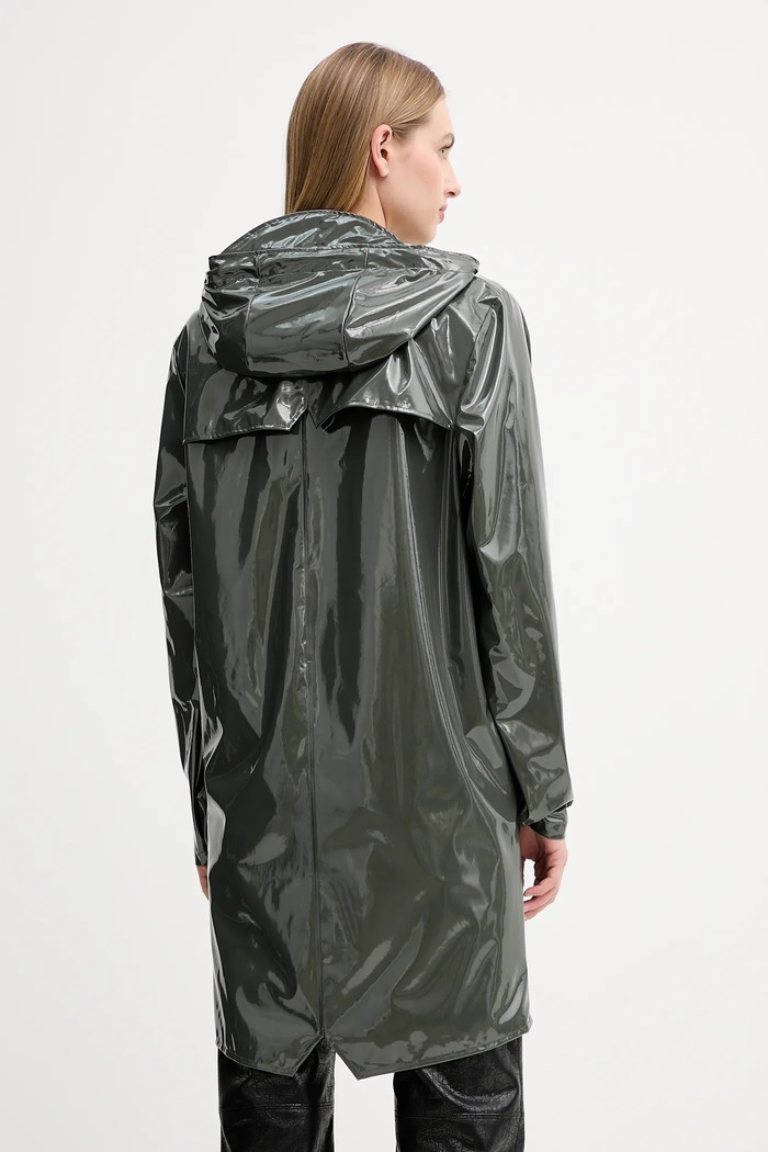 Oblečení Rains Bunda Rains 12020 Long Jacket 12020.127 zelená