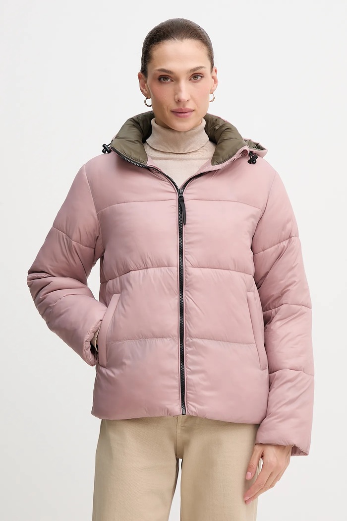 Bunda Pepe Jeans zateplené ružová PL4024339