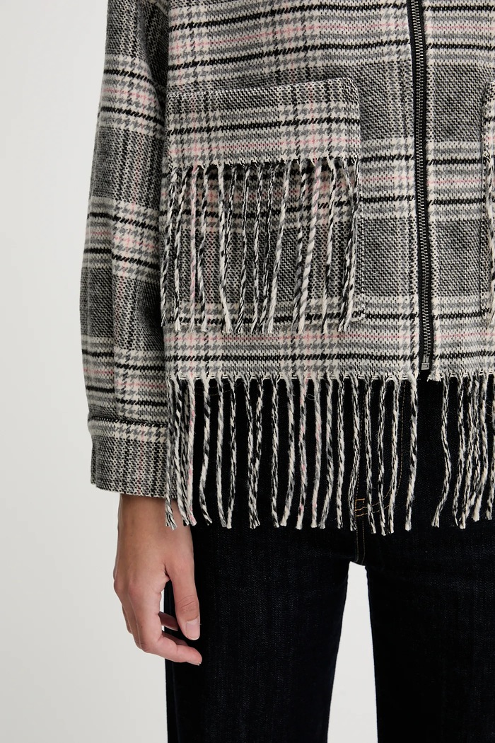 Bunda s prímesou vlny Pepe Jeans PL4024341 sivá