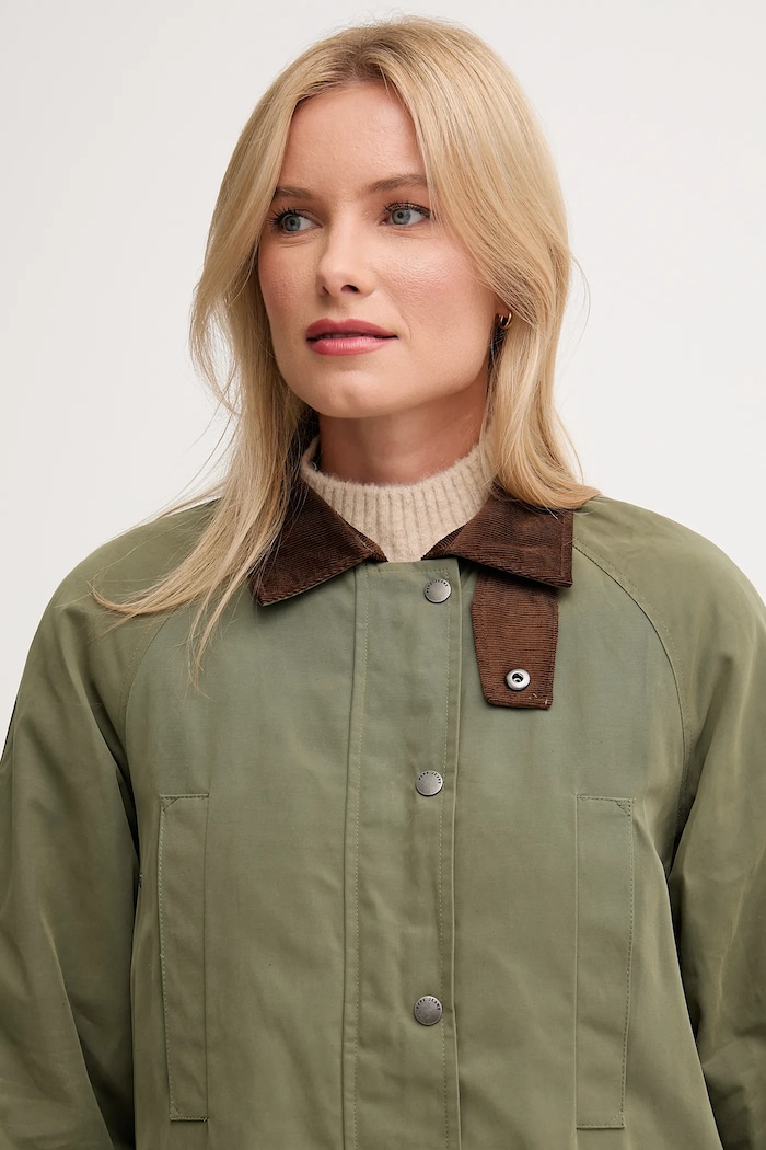 Bunda Pepe Jeans zelená PL4024352