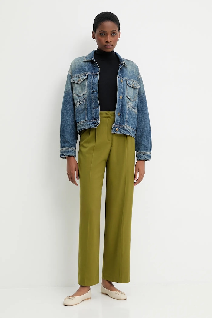 Rifľová bunda Pepe Jeans PL40243325W0 modrá AW25