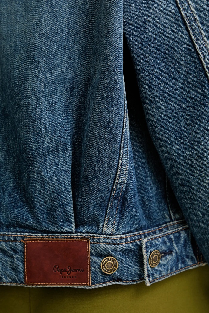 Rifľová bunda Pepe Jeans PL40243325W0