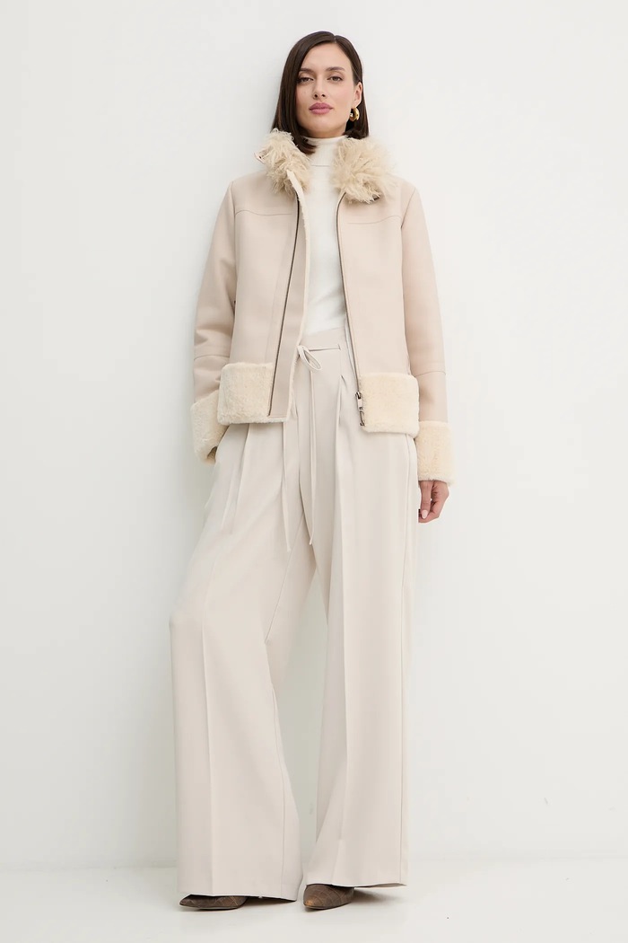 Bunda Twinset 252TP2410 béžová AW25