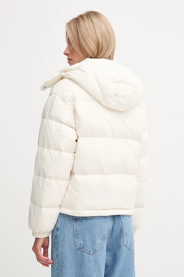 Oblečenie Páperová bunda Calvin Klein Jeans LV047D501G béžová