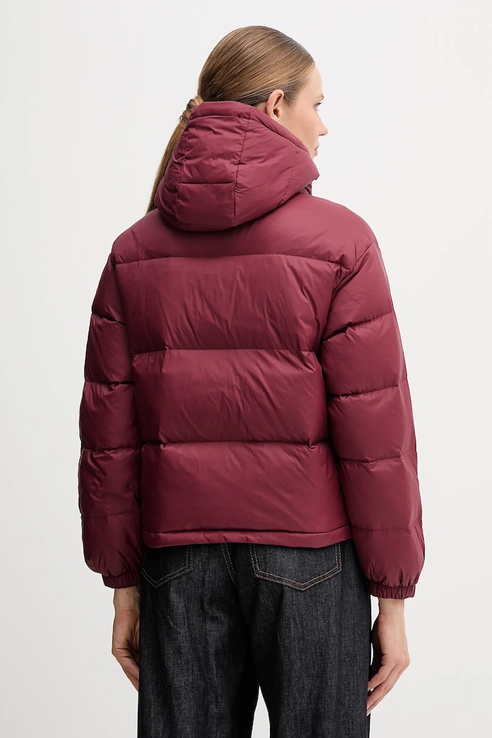 Oblečenie Páperová bunda Calvin Klein Jeans LV047D501G burgundské