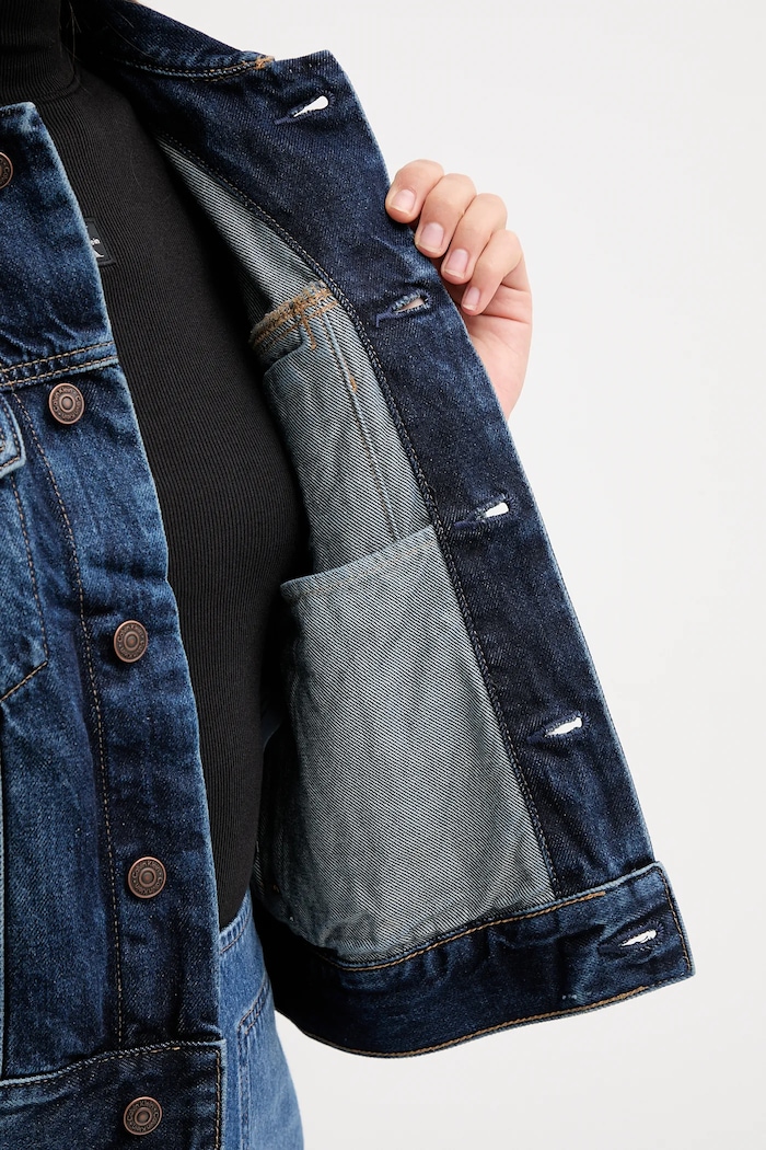 Bavlnená rifľová bunda Calvin Klein Jeans LV047D838G