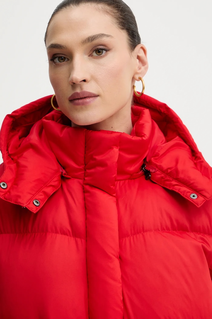 Péřová bunda Levi's červená 003MD