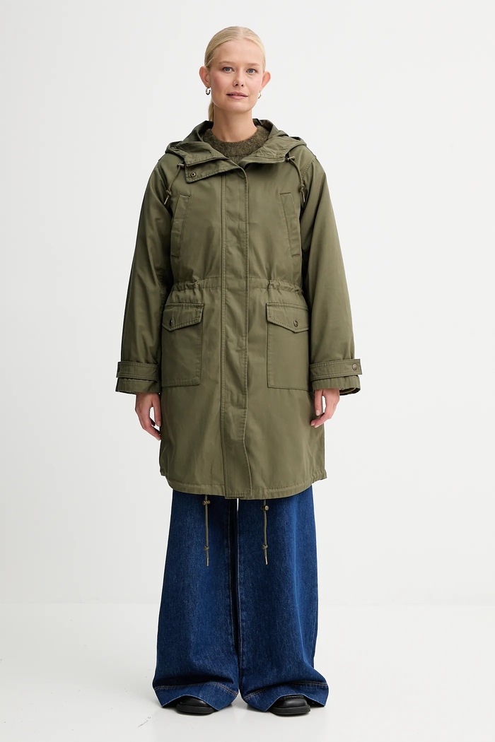 Levi's parka 004GS zielony AW25