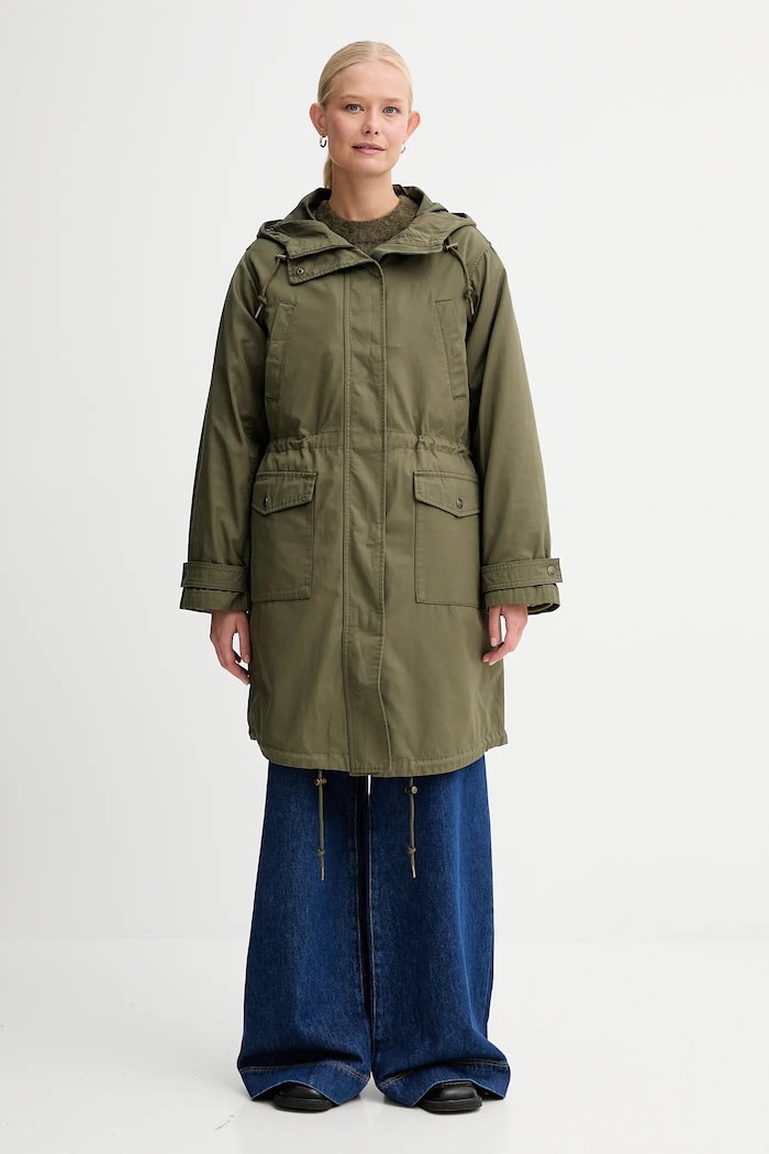 Levi's parka 004GS zielony AW25