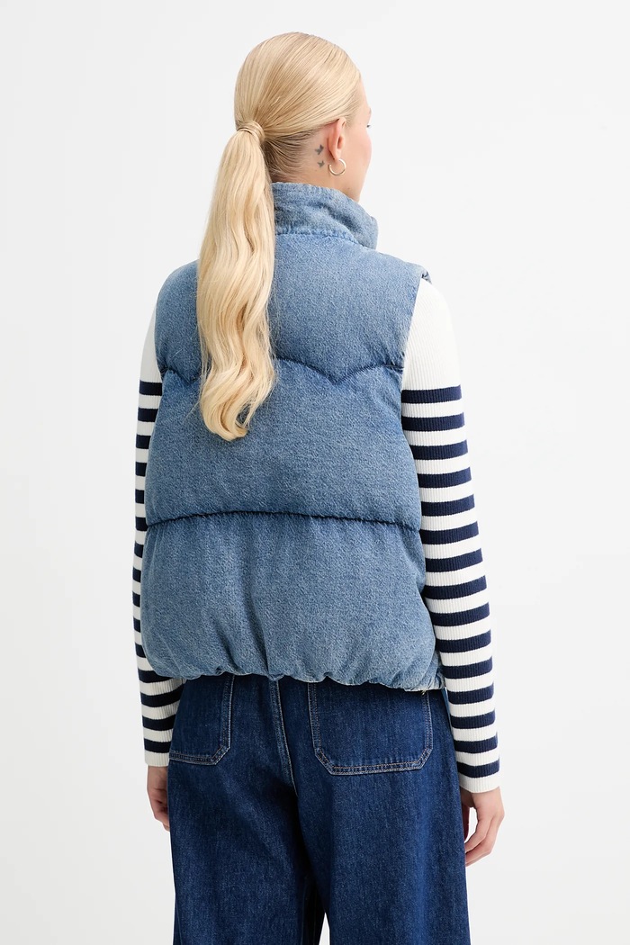 Odzież Levi's bezrękawnik puchowy A8526.0005 niebieski