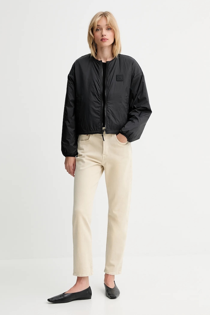 Oblečenie Obojstranná bunda Calvin Klein Jeans LV044D511G čierna