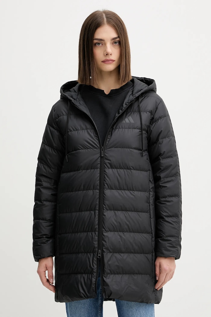adidas geacă de puf Essentials cu captuseala negru JM4086