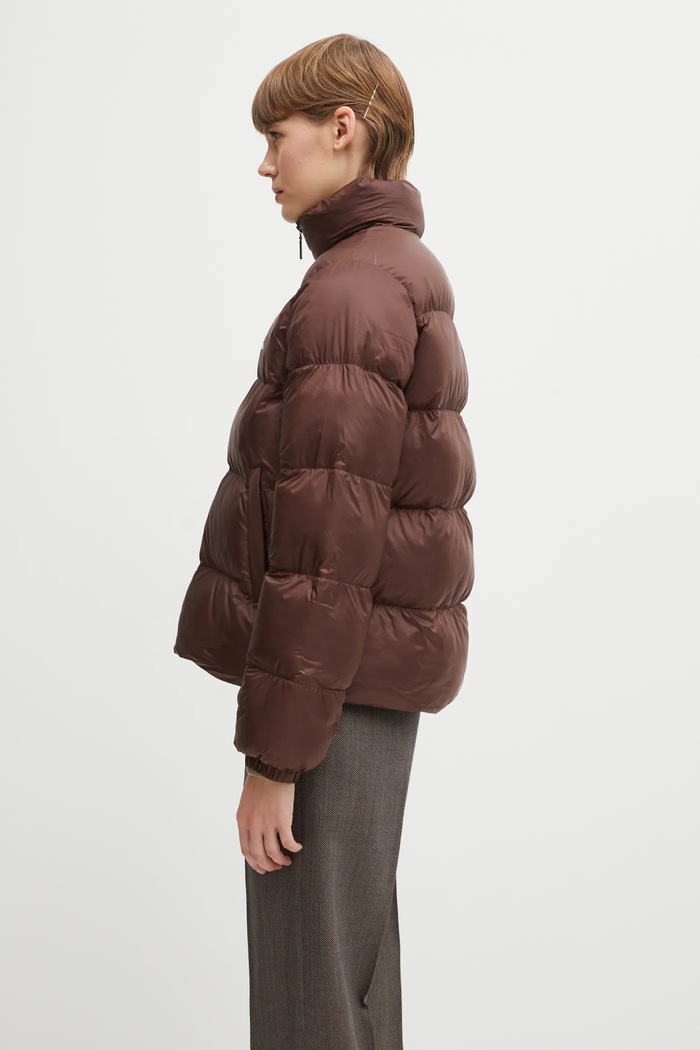 adidas Originals giacca Short Puffer JX2948 marrone AW25