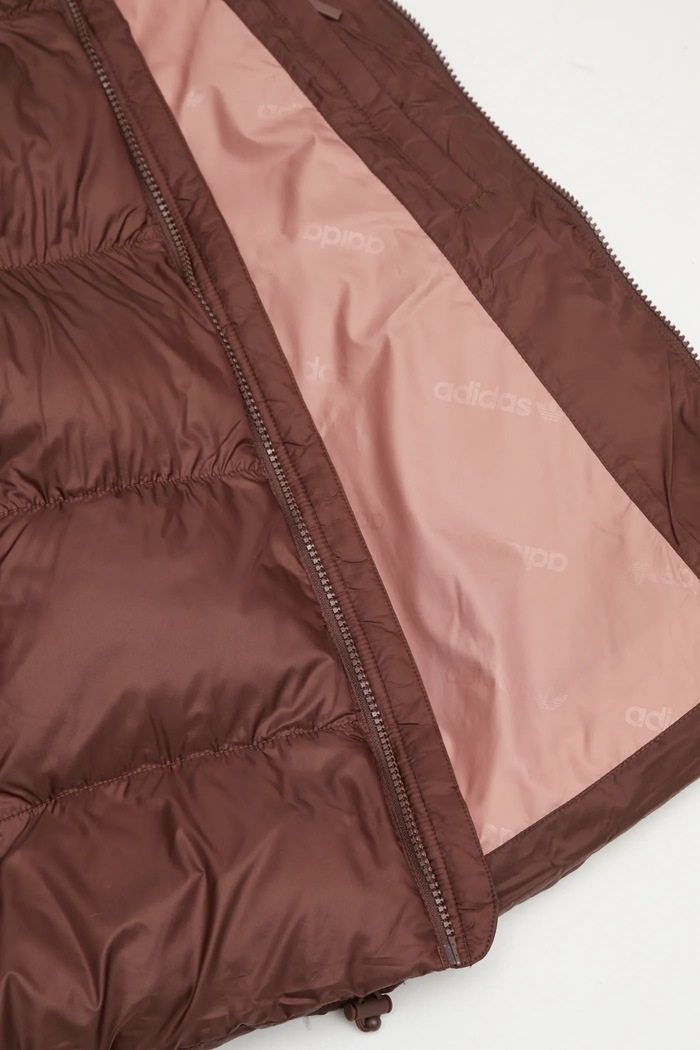 adidas Originals giacca Short Puffer JX2948 marrone
