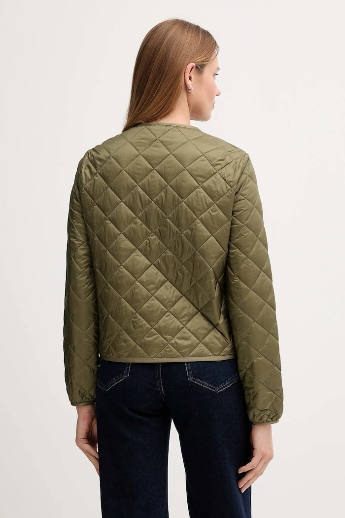 Îmbrăcăminte Tommy Hilfiger geacă de tranziție de femei WW0WW47290 verde