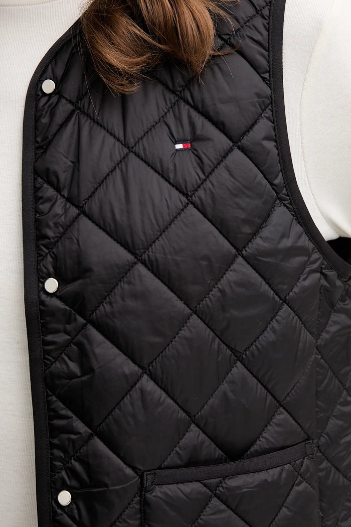 Tommy Hilfiger bezrękawnik WW0WW47289 czarny