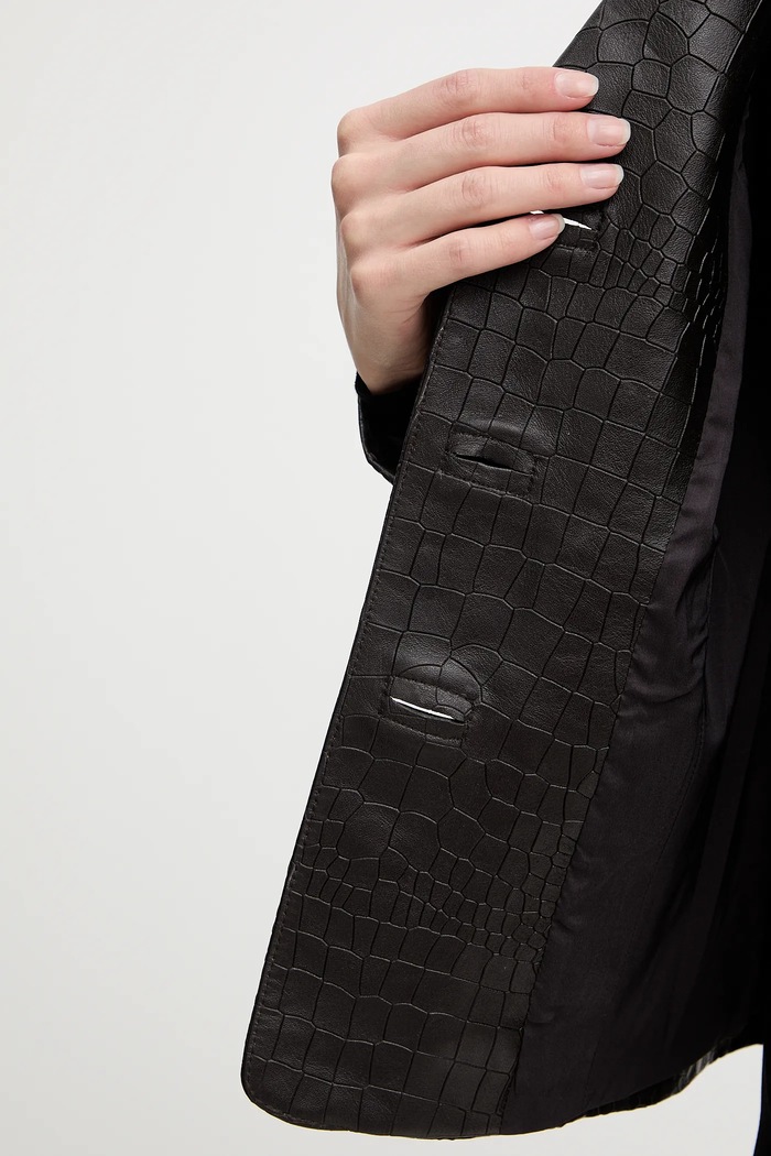Luisa Spagnoli giacca in pelle 542377
