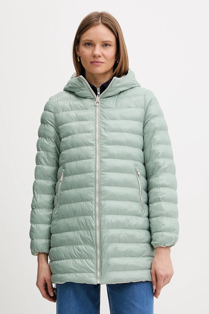 Obojstranná bunda Geox SPHERICA W5628A.TC191 béžová AW25