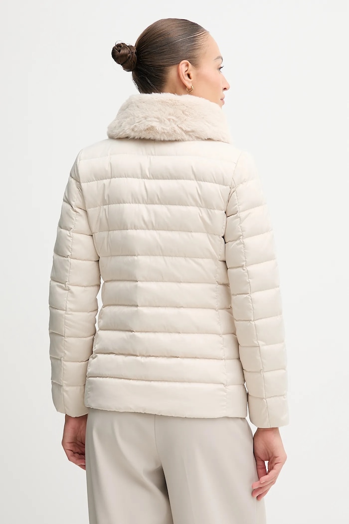 Oblečenie Páperová bunda Geox BETTANIE W5626T.T3122 béžová