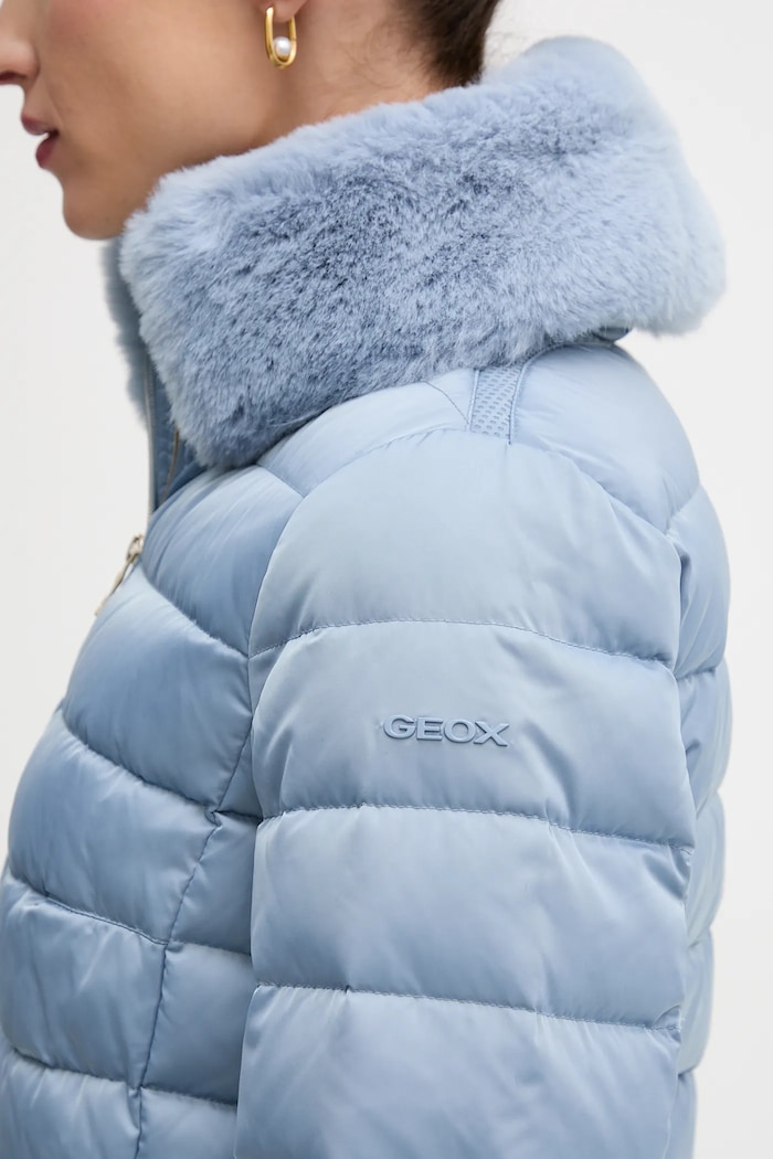 Páperová bunda Geox BETTANIE W5626T.T3122 modrá
