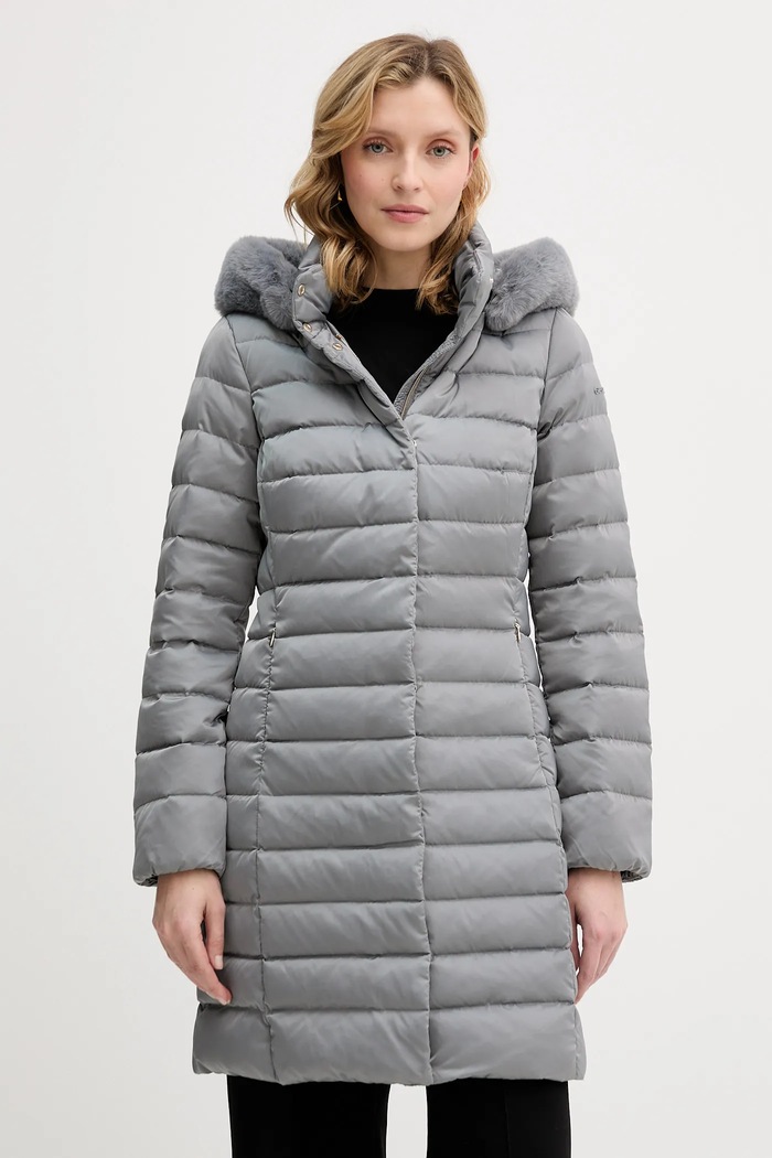 Geox kurtka puchowa BETTANIE pozostałe szary W5626H.T3122