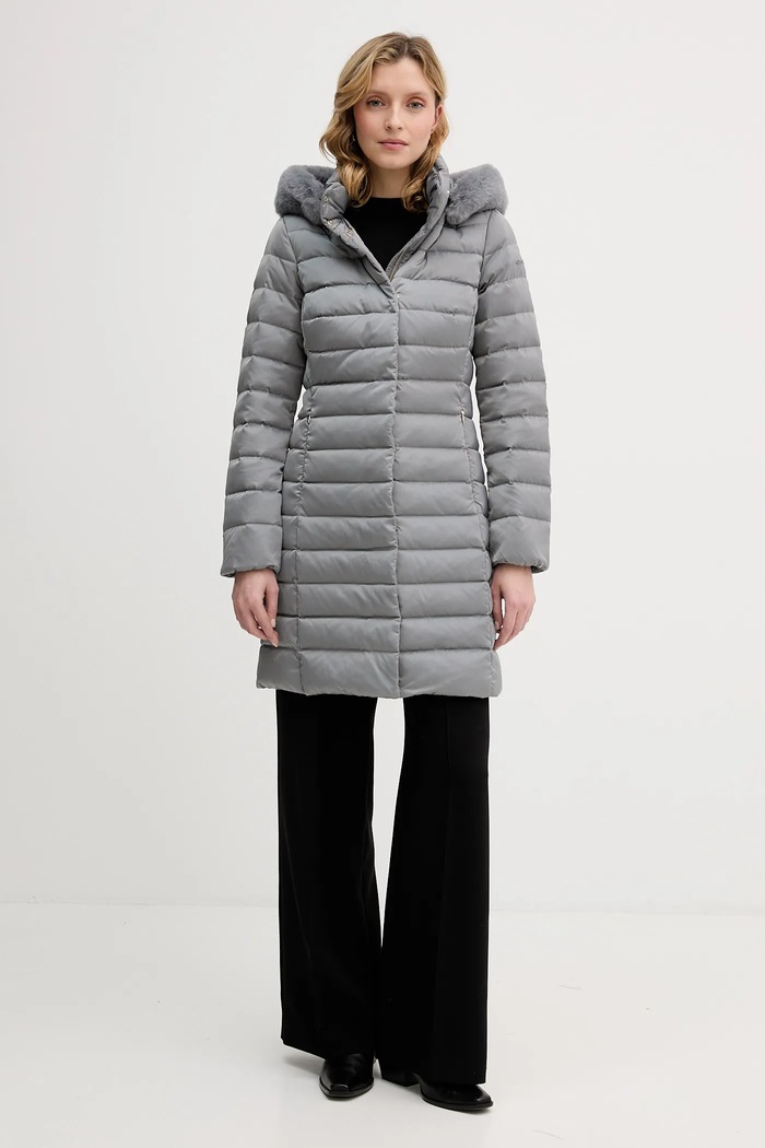 Geox kurtka puchowa BETTANIE W5626H.T3122 szary AW25