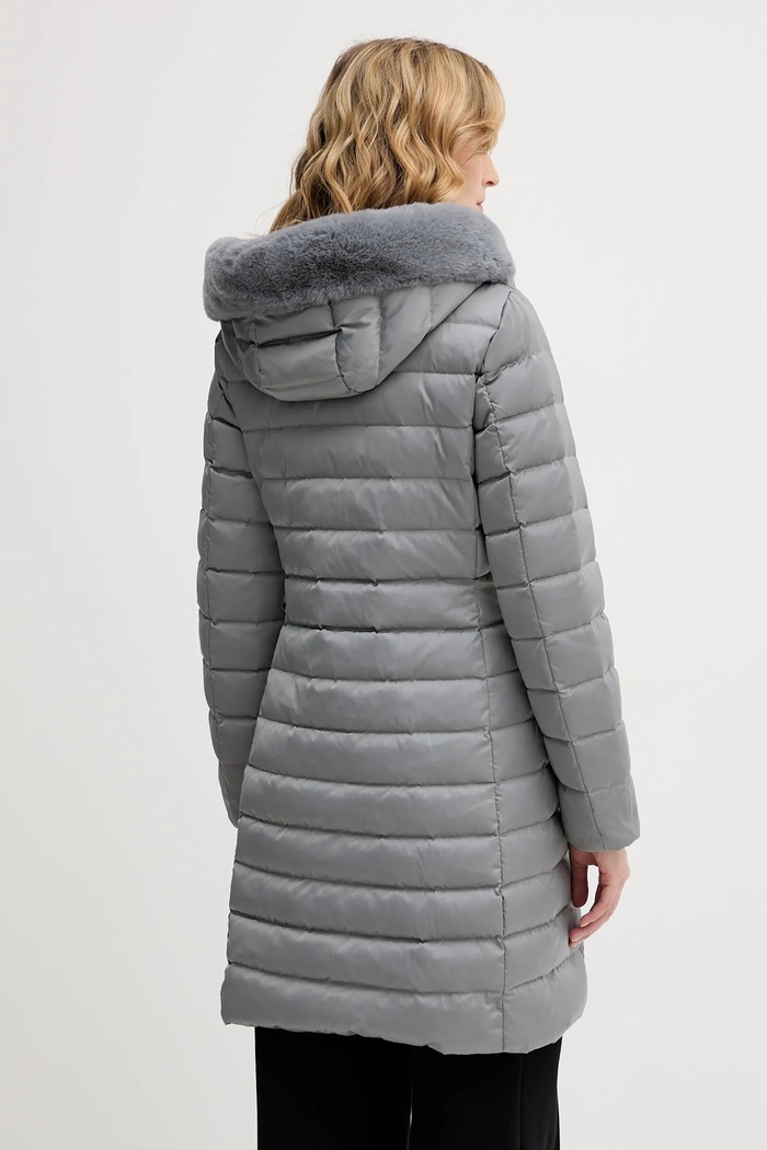 Odzież Geox kurtka puchowa BETTANIE W5626H.T3122 szary
