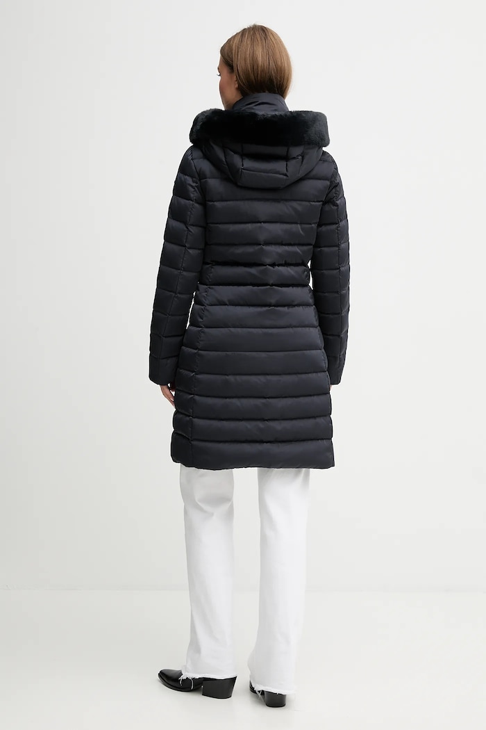 Oblečení Péřová bunda Geox BETTANIE W5626H.T3122 námořnická modř