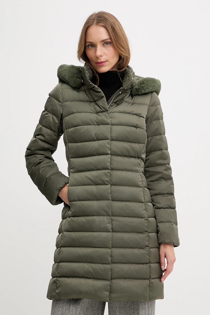 Geox kurtka puchowa BETTANIE pozostałe zielony W5626H.T3122