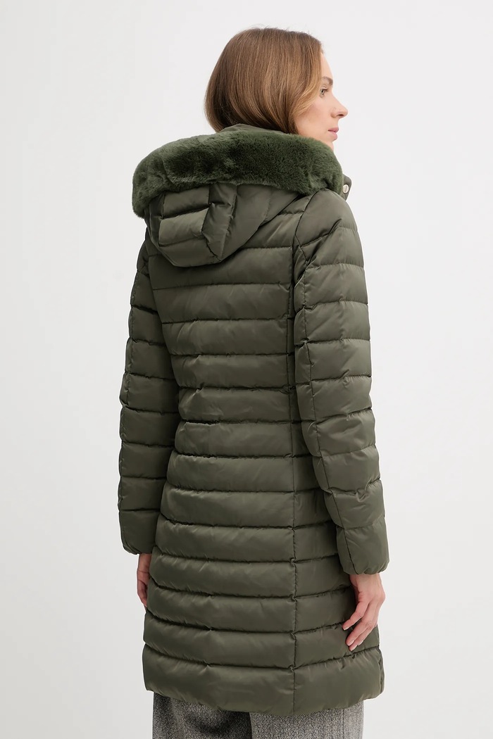 Odzież Geox kurtka puchowa BETTANIE W5626H.T3122 zielony