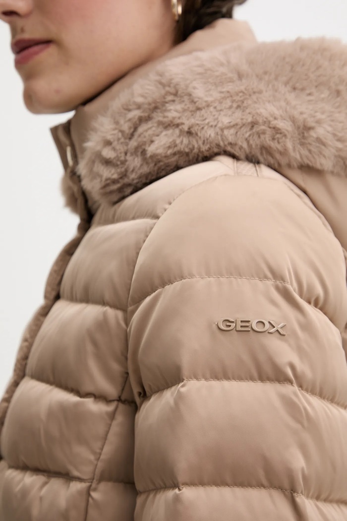 Geox geacă de puf BETTANIE W5626H.T3122 bej