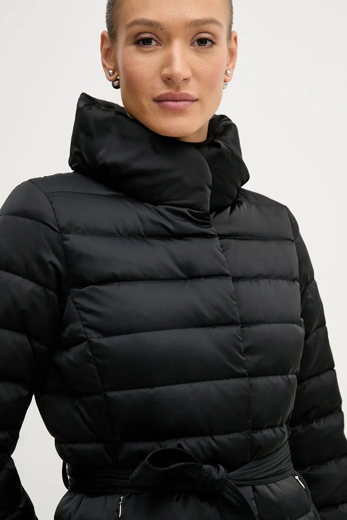 Páperová bunda Geox BETTANIE čierna W5626N.T3122