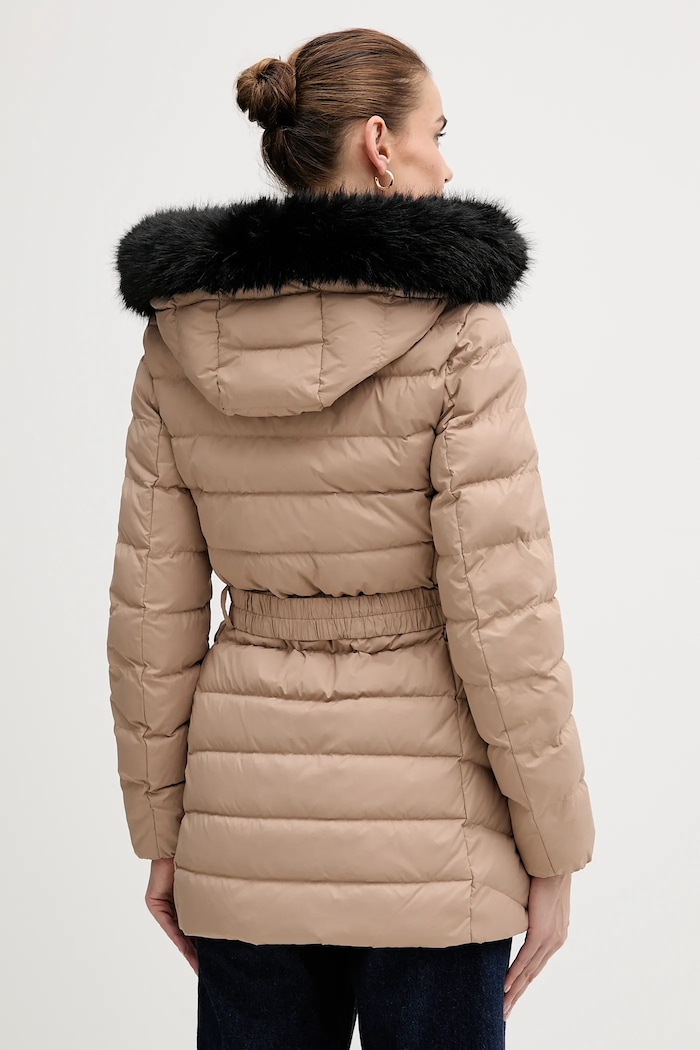 Oblečenie Páperová bunda Geox CATRIA W5626G.T3152 béžová