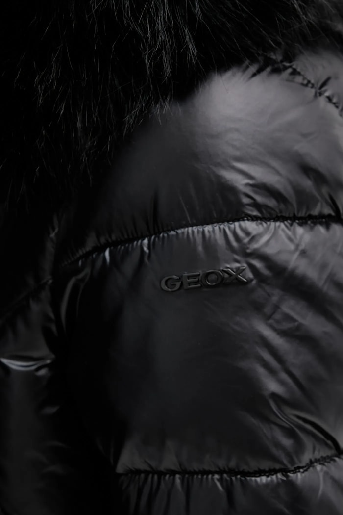 Geox geacă BACKSIE negru W5628S.T3121