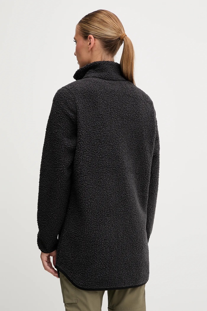 Oblačila Jack Wolfskin Flis pulover Jack Wolfskin HIGH CURL A65074 črna