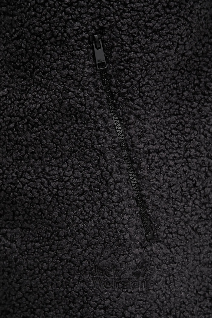Flis pulover Jack Wolfskin HIGH CURL Jack Wolfskin črna A65074