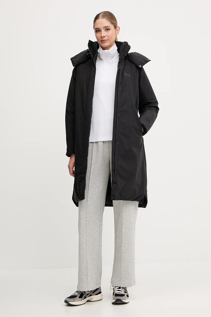 Bunda Jack Wolfskin FROST HAVEN A65090 čierna AW25
