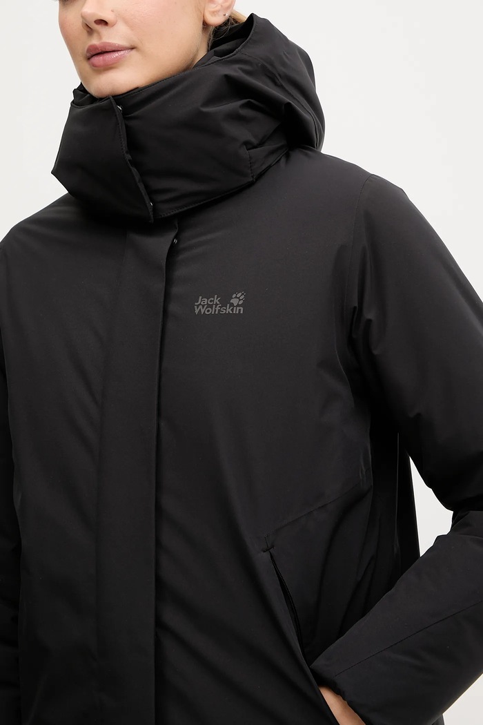 Bunda Jack Wolfskin FROST HAVEN A65090 čierna