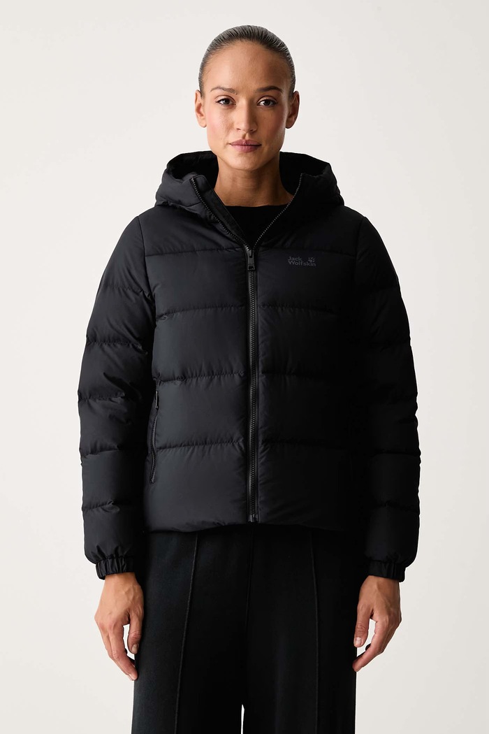 Jack Wolfskin Kurtka puchowa damska FROZEN PALACE czarny A65097