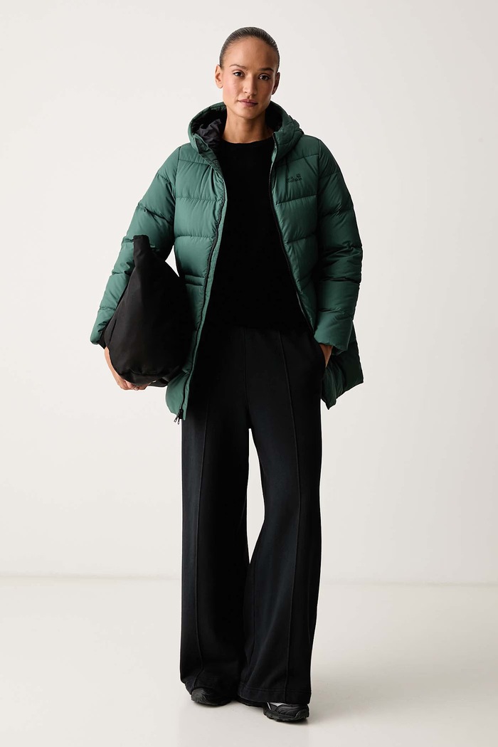 Jack Wolfskin Kurtka puchowa damska FROZEN PALACE A65096 turkusowy AW25