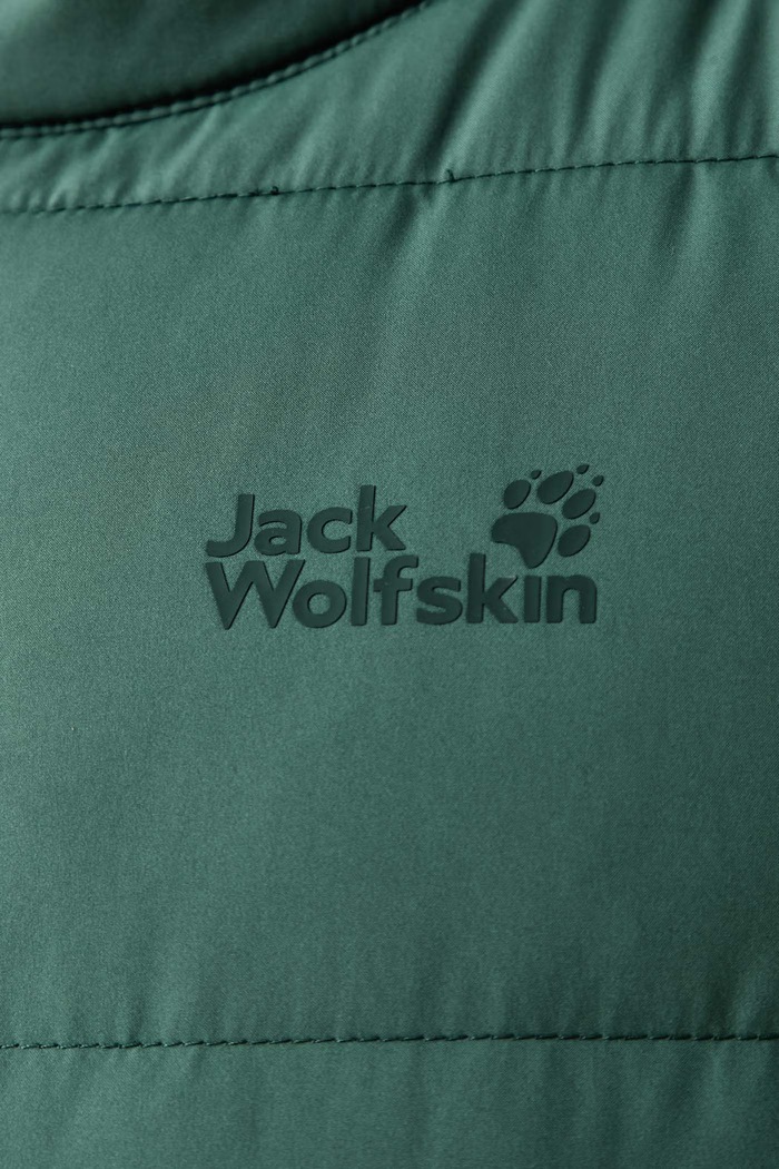 Kurtka puchowa damska FROZEN PALACE Jack Wolfskin turkusowy A65096