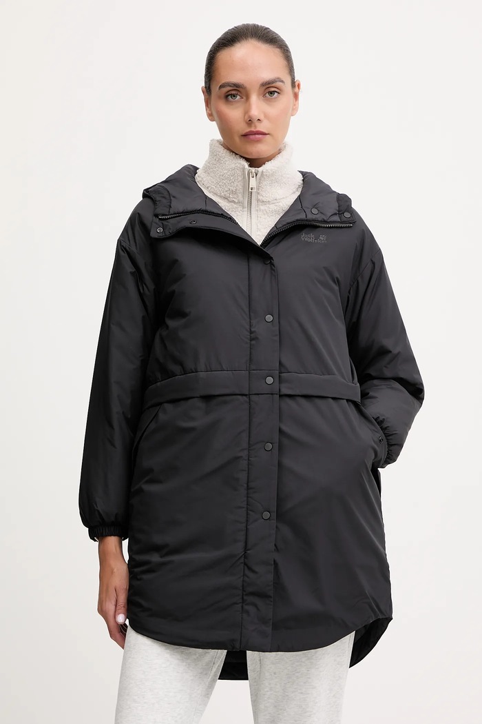 Jakna Jack Wolfskin ALTAY Planet friendly crna A65071