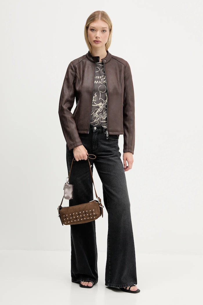 Bunda Desigual BASIC 25WWEW43 hnedá AW25