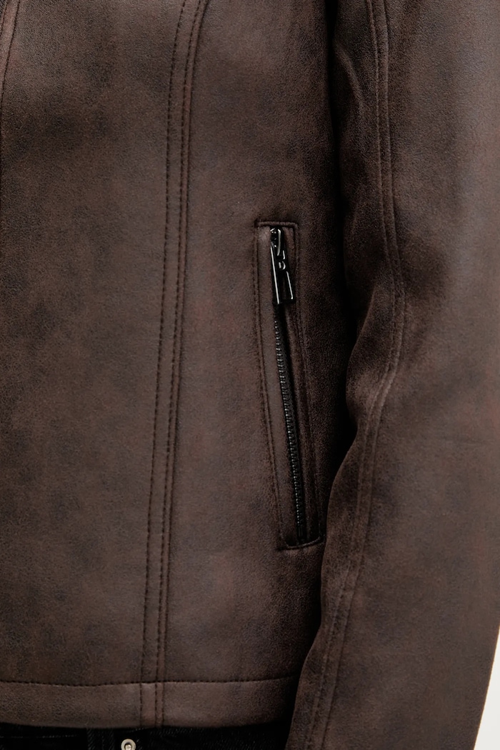 Bunda Desigual BASIC 25WWEW43 hnedá