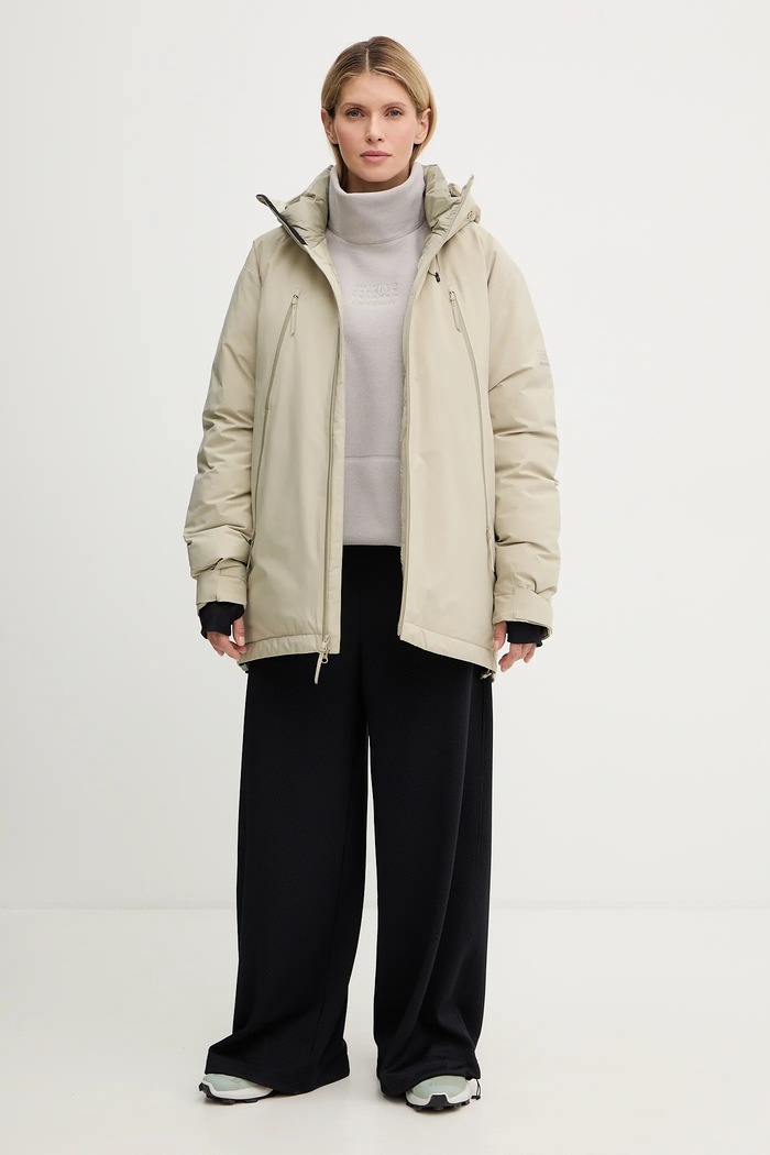 Пухено яке MM6 Maison Margiela x Salomon S52AM0341.M35594.729 бежов AW25