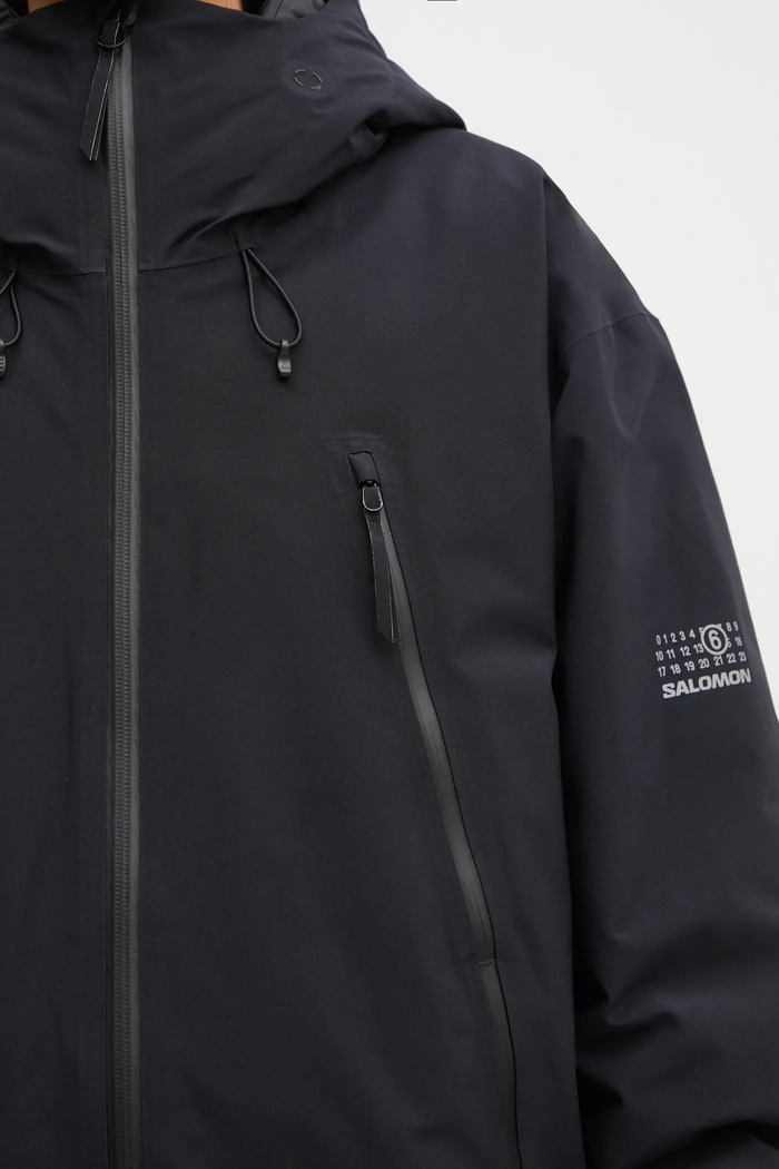 MM6 Maison Margiela x Salomon kurtka puchowa czarny S52AM0341.M35594.900