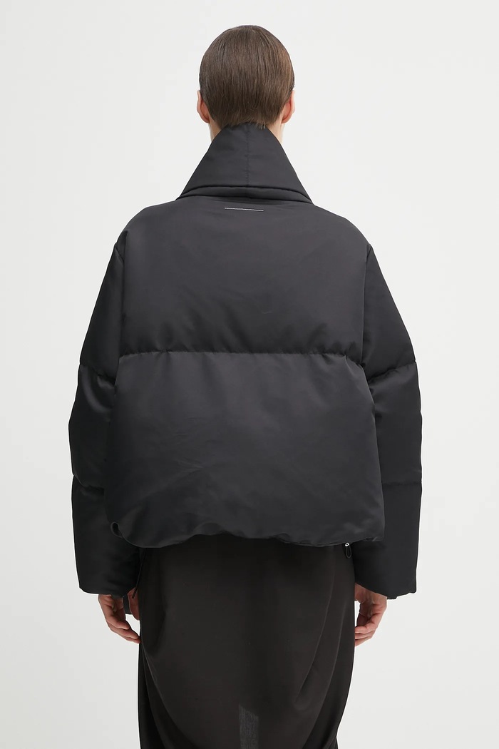 Odzież MM6 Maison Margiela kurtka puchowa S52AM0332.M35257.900 czarny